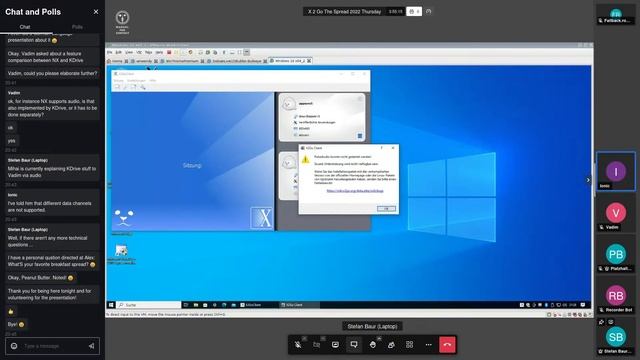 X2Go: The Spread 2022 - KDrive and HTML5 Client смотреть онлайн