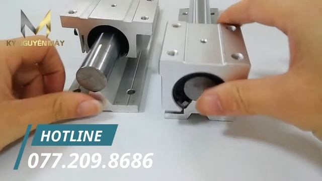 Thanh Trượt Có đế SBR/TBR - Con Trượt Tròn SBR/TBR (SBR..UU/SBR..LUU) (TBR..UU/TBR..LUU)