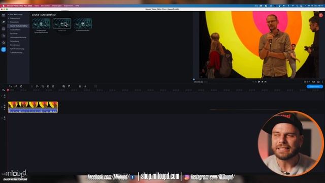 Movavi Video Editor Plus 2022: Neue Funktionen - Audioeffekte | Milou PD Tutorial смотреть онлайн