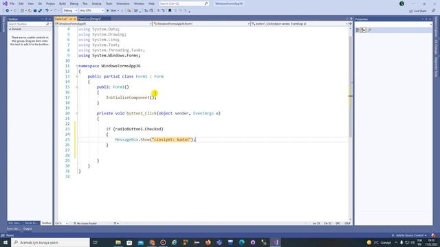 16- C# Form- RadioButton kullanımı смотреть онлайн
