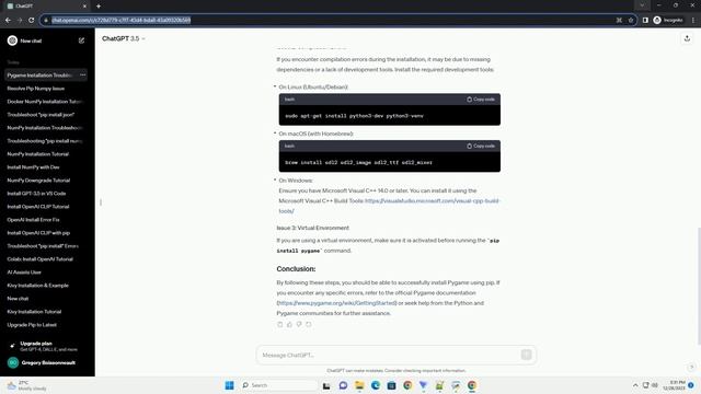 can t pip install pygame смотреть онлайн