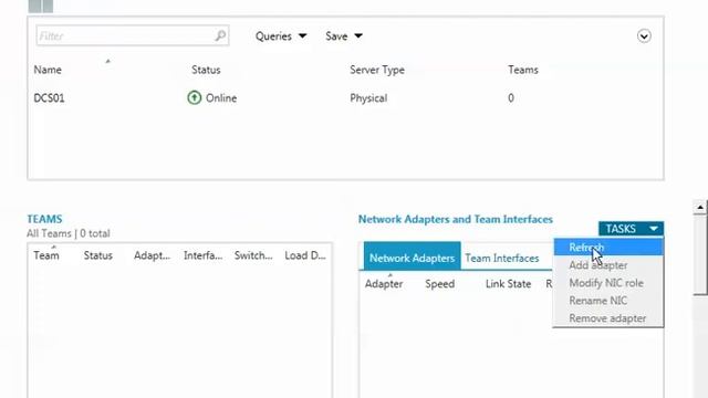Video Tutorial NIC Teaming on Windows Server 8 Dev Preview смотреть онлайн