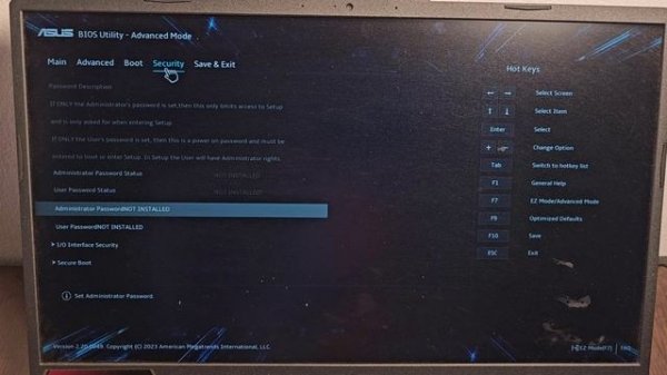 How to enable secure boot in asus bios