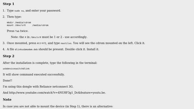 Ubuntu: Enabling or Installing D-Link DWM 156 broadband modem? (2 Solutions!!) смотреть онлайн