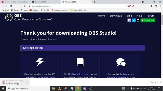 how to install obs studio on windows 10 [install obs studio under 2 mins] смотреть онлайн