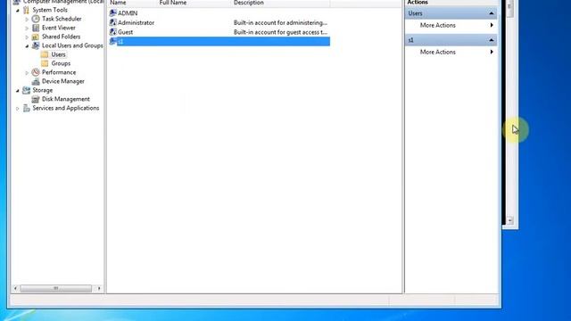 Add/Modify/Remove User Accounts in Windows 7 through CMD смотреть онлайн