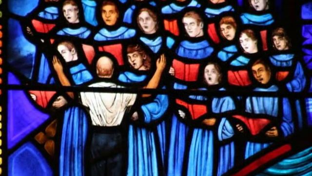 Stained Glass Windows in the House of Stone and Light HQ смотреть онлайн