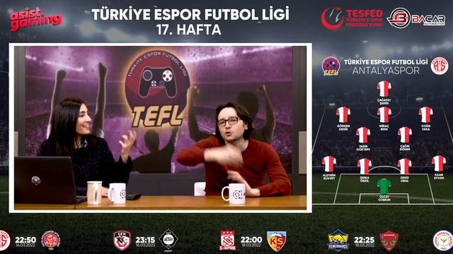 TEFL 4. SEZON 17. HAFTA CARSAMBA MAÇ YAYINLARI