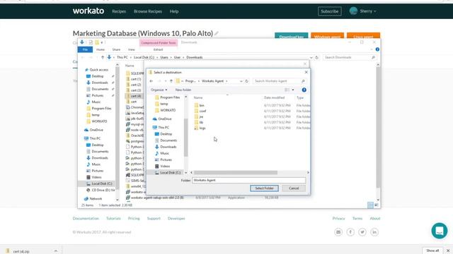 Windows On-Premise Agent Installation Video смотреть онлайн