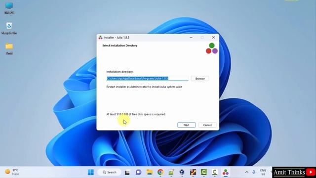 How to install Julia on Windows 10/ 11 | Amit Thinks смотреть онлайн