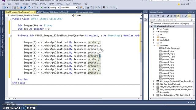 VB.NET - How To Make Image SlideShow In Visual Basic .Net [ with source code ] смотреть онлайн