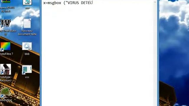 CREATING A VIRUS(4 different files!)//CRÉATION D'UN VIRUS(4 fichiers différents!) смотреть онлайн