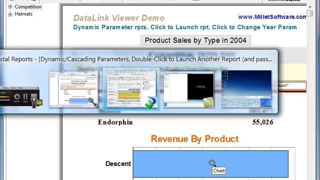DataLink Viewer Demo: Dynamic Cascading Parameters смотреть онлайн