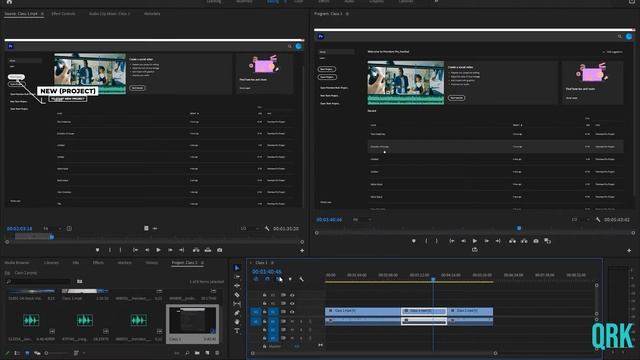 Premiere Pro - Class 2 - 4 Windows of Premiere Pro смотреть онлайн