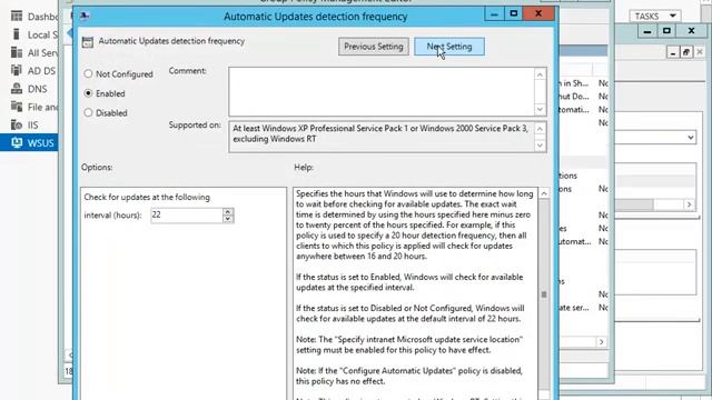 Windows Server 2012 R2 - Group Policyn määrittäminen WSUS jakeluun смотреть онлайн