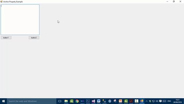 C# Tutorial In Urdu - How to use "Anchor" property of Controls смотреть онлайн