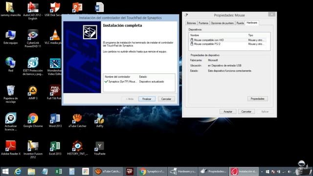 COMO ACTIVAR el TOUCHPAD "RATON, CLICK, TOQUE" de mi LAPTOP ►con SYNAPTICS 2024◄ смотреть онлайн