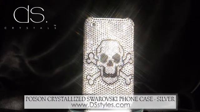 Poison Crystallized Swarovski Phone Case - Silver From Dsstyles.com