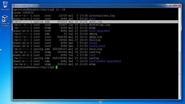 Logi w systemie Linux #23 - Ubuntu Server Administracja смотреть онлайн