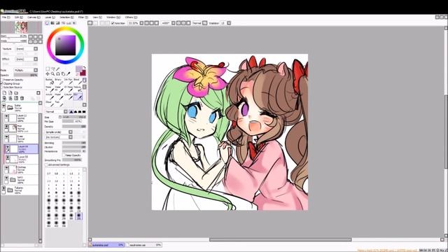 The soulmates strike again!【Speedpaint】 Paint Tool SAI смотреть онлайн