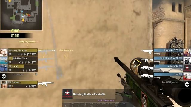 CSGO AWP ACE MASTER 2016 10fps смотреть онлайн