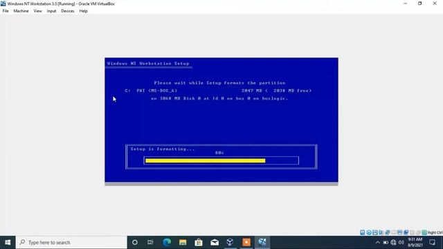 How To Install Windows NT Workstation 3.5 In VirtualBox смотреть онлайн
