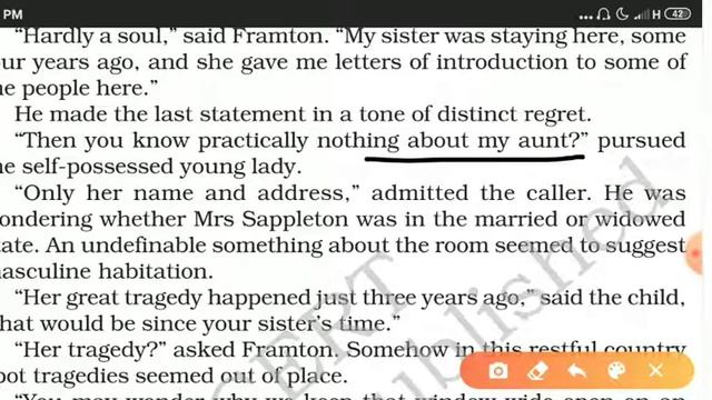 Class 8 English NCERT || Ch -7 The Open Window part 1 || part 1explanation смотреть онлайн
