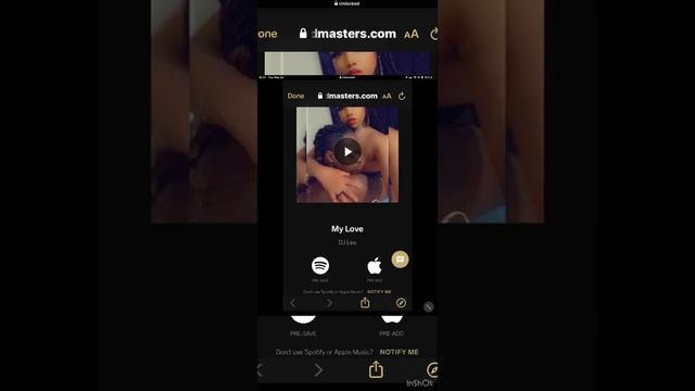 My Love Single Streaming on all platforms Apple Music & Spotify смотреть онлайн