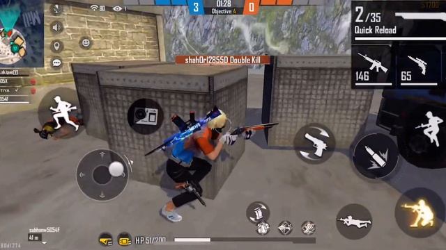 #MENGHOMG free fire game play free fire test on iPhone X смотреть онлайн