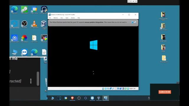 Helping Ken Install Windows 10 on a VM to play with OBS смотреть онлайн