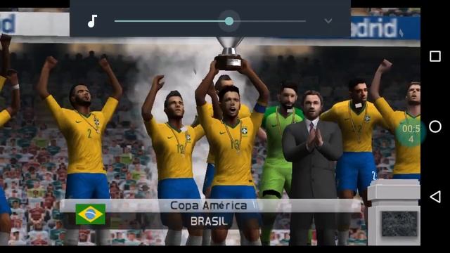 ENTREGA DA TAÇA DA COPA AMÉRICA AO BRASIL - PES 2020 PSP смотреть онлайн