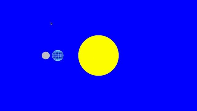 Sun Earth And Moon On XWindow смотреть онлайн