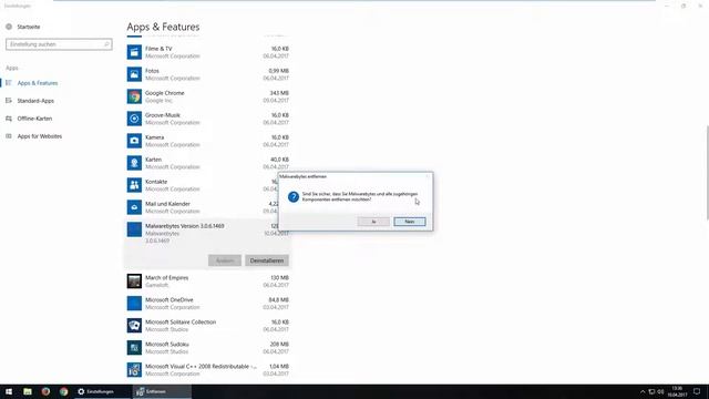 Malwarebytes deinstallieren смотреть онлайн