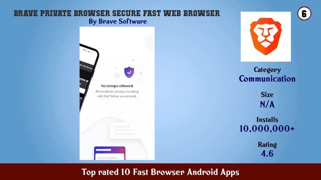 Top rated 10 Fast Browser Android Apps смотреть онлайн
