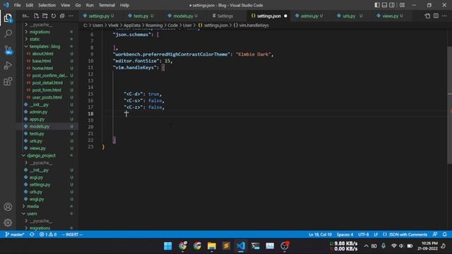 ctrl + a not working after installing vim in vscode | Here is a solution смотреть онлайн