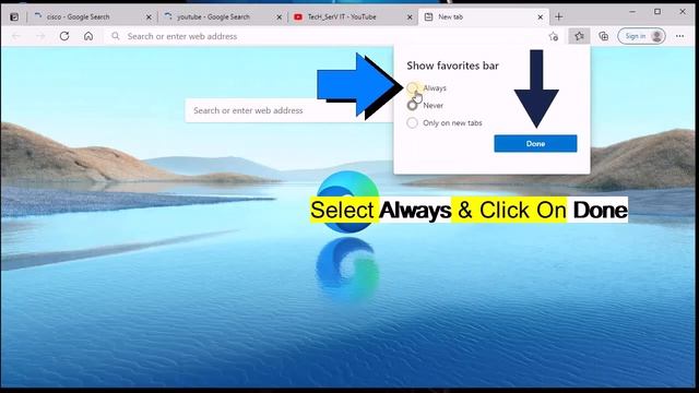Bookmark a Website in Microsoft Edge | Add BOOKMARKS & FAVOURITES bar смотреть онлайн