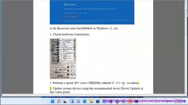Fix Recovery error 0xc00000e9 in Windows 11/10 смотреть онлайн