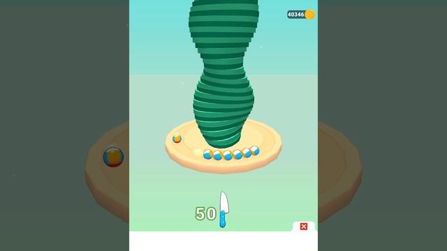 Ball Up: Knife Racing - All Levels Gameplay Android, iOS смотреть онлайн