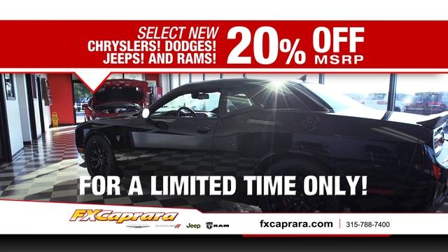 FX Caprara Dodge Chrysler Jeep "The 20% Event" (09/2016) смотреть онлайн