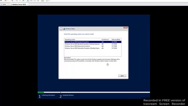 How to install Windows Server 2019 using VMware.. смотреть онлайн