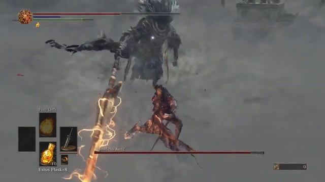 Nameless King Fight - Dark Souls 3 смотреть онлайн