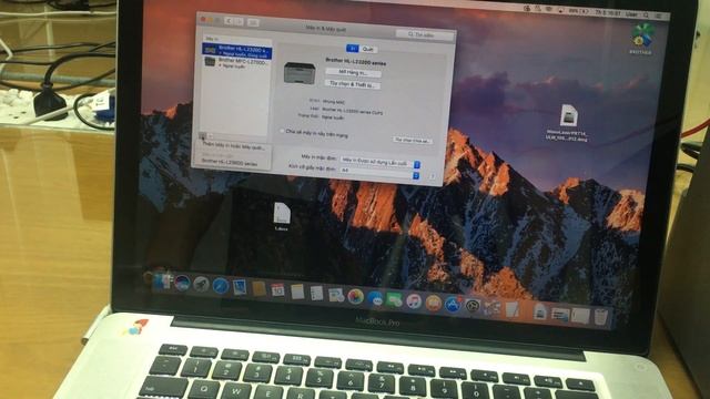 Cài đặt Wifi máy in Brother 2366DW hệ điều hành Mac OS смотреть онлайн