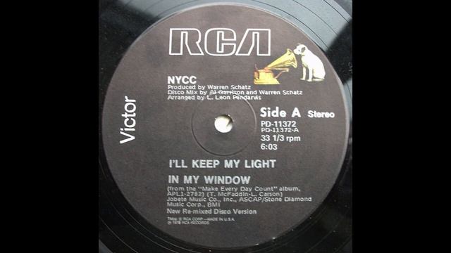 NYCC - I'll Keep My Light In My Window (12" Version) 1978 смотреть онлайн