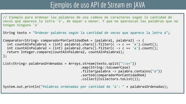 JAVA: Ejemplos API Stream ☕ DAM - DAW смотреть онлайн