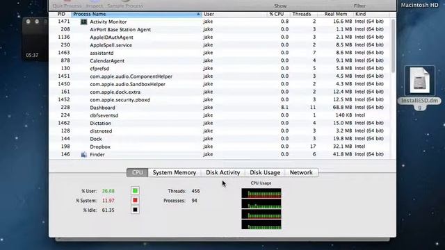 Introduction to my channel and a quick overview of the Mac Activity monitor смотреть онлайн
