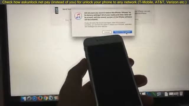 Your iPhone is Disabled - Here's how to Fix it! Enable iPhone 7 6 6S 6 Plus 5S 5C SE 4S смотреть онлайн