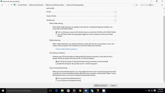 Can't turn off Password Protected Sharing on Windows 10 SOLVED!!! смотреть онлайн