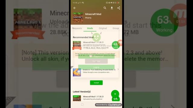 How to download minecraft using happymod tutorial смотреть онлайн