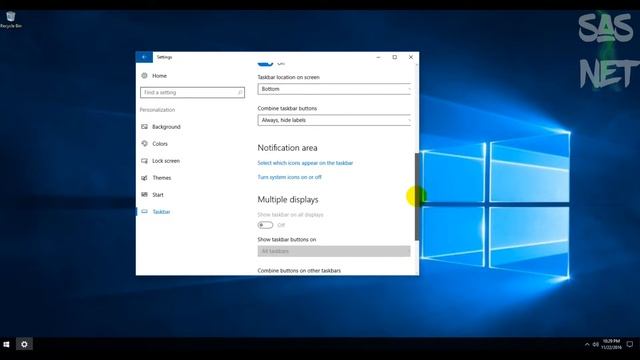 How to disable notifications on the taskbar in Windows 10 (action center) смотреть онлайн