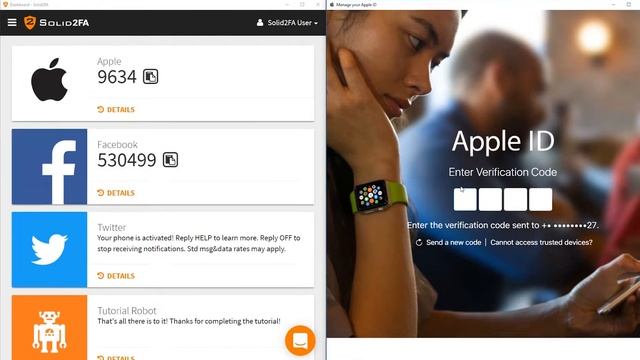 Apple + Solid2FA — Secure 2-Step Login for your Apple Account смотреть онлайн